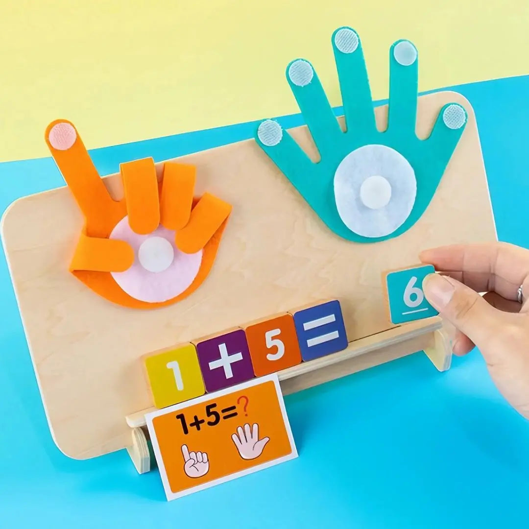 TABLERO MONTESSORI MANITOS MATEMÁTICAS 🖐