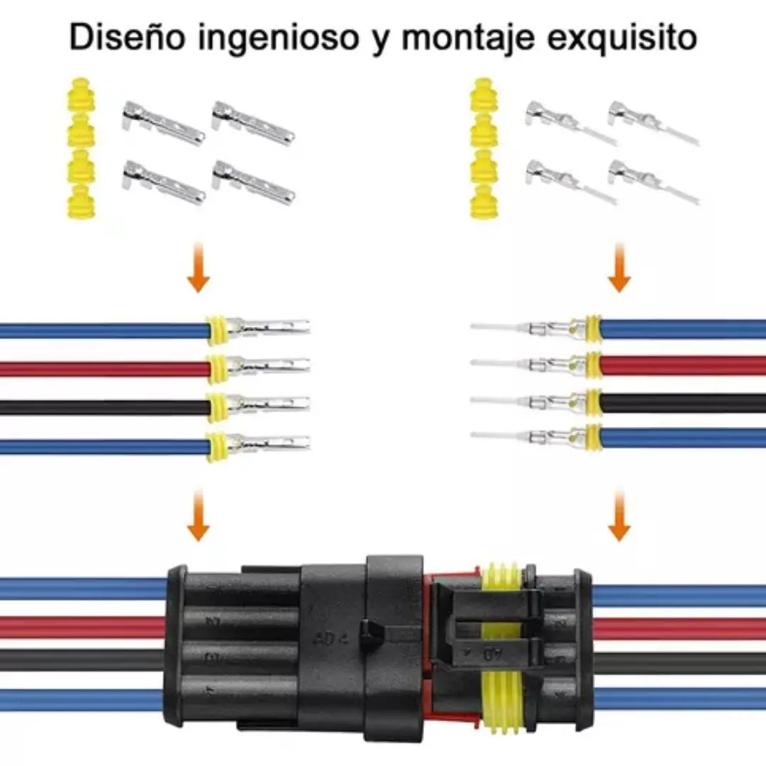 KIT DE CONECTORES RÁPIDOS ELÉCTRICOS x 352 piezas