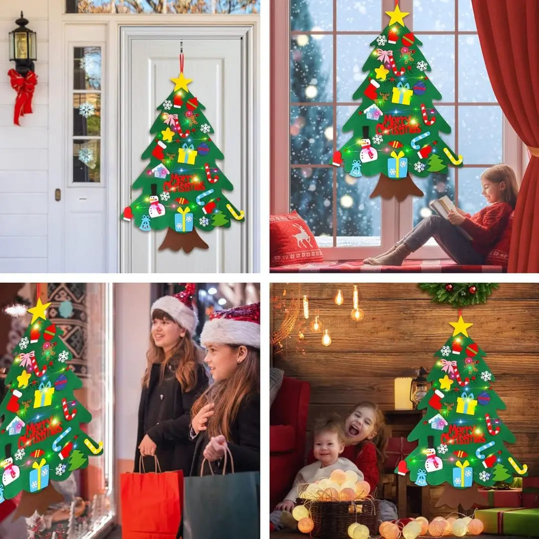 ÁRBOL NAVIDEÑO MONTESSORI CON LUCES 🎄🎅