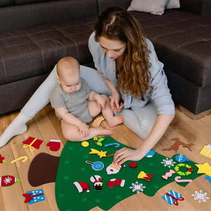 ÁRBOL NAVIDEÑO MONTESSORI CON LUCES 🎄🎅