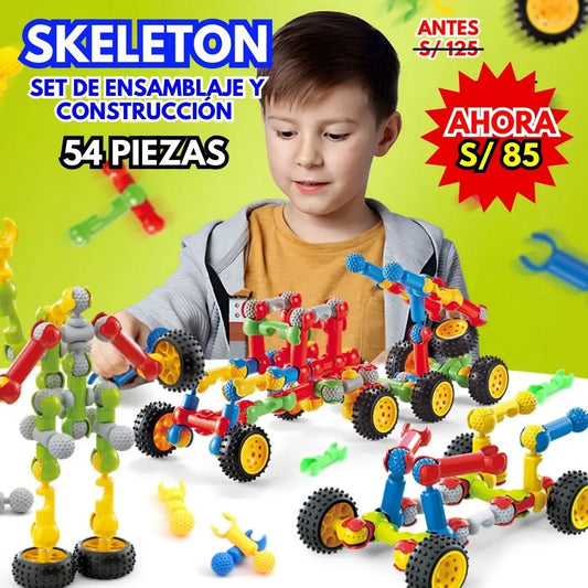 SKELETON: Set de ensamblaje y construcción