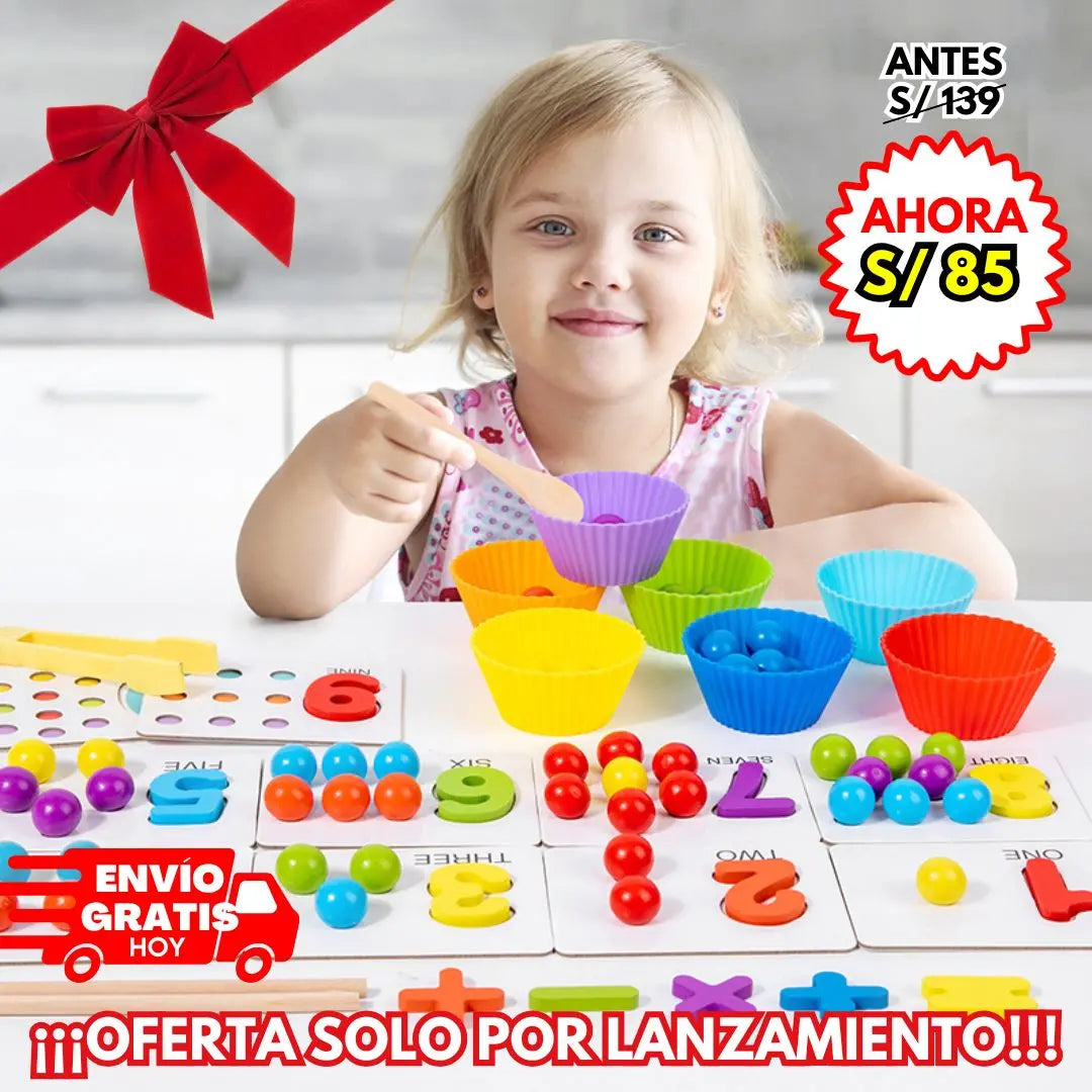 Kit MateMágicas y Clasificación Montessori