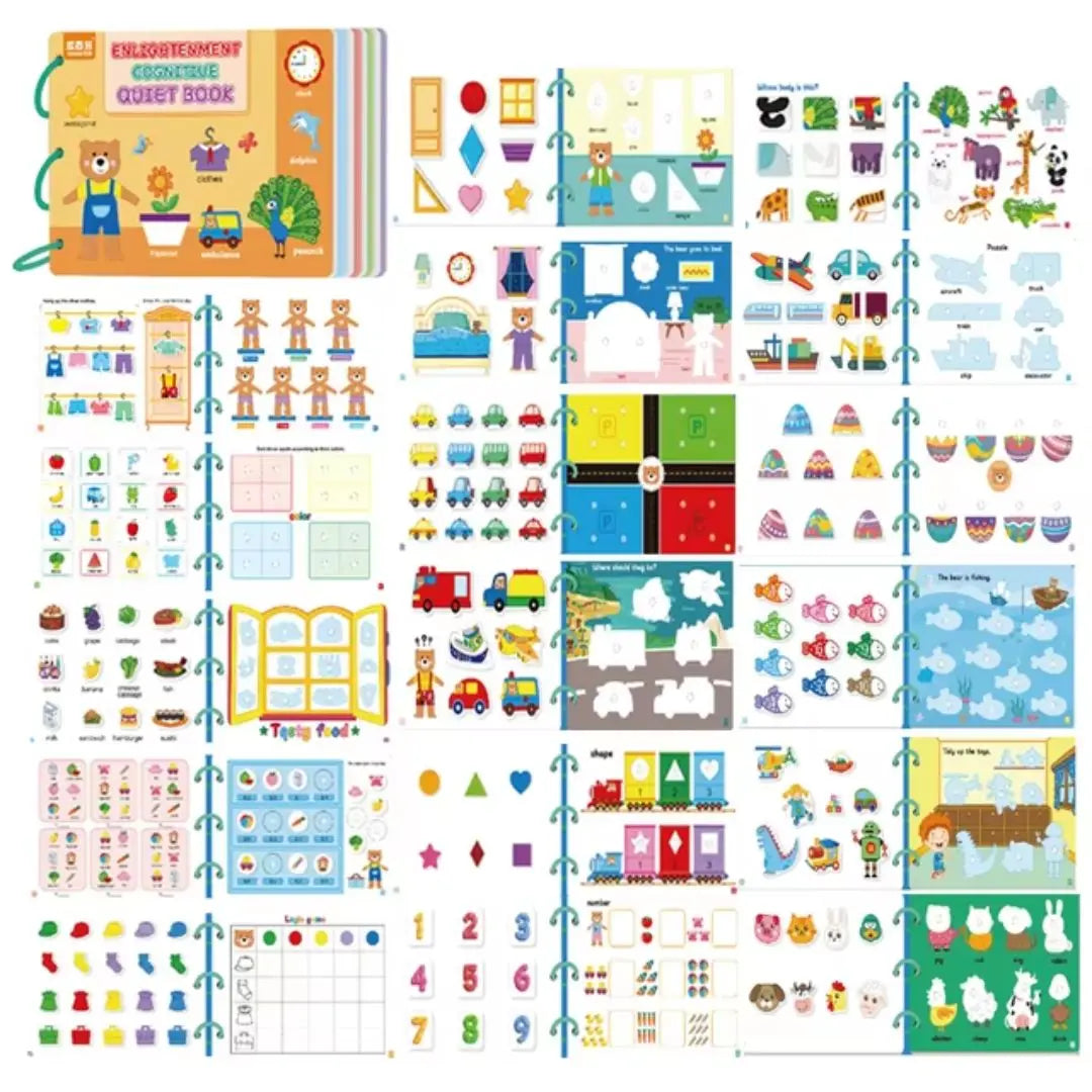 LIBRO DIDÁCTICO DE ACTIVIDADES BEAR 🐻 I ENVÍO GRATIS