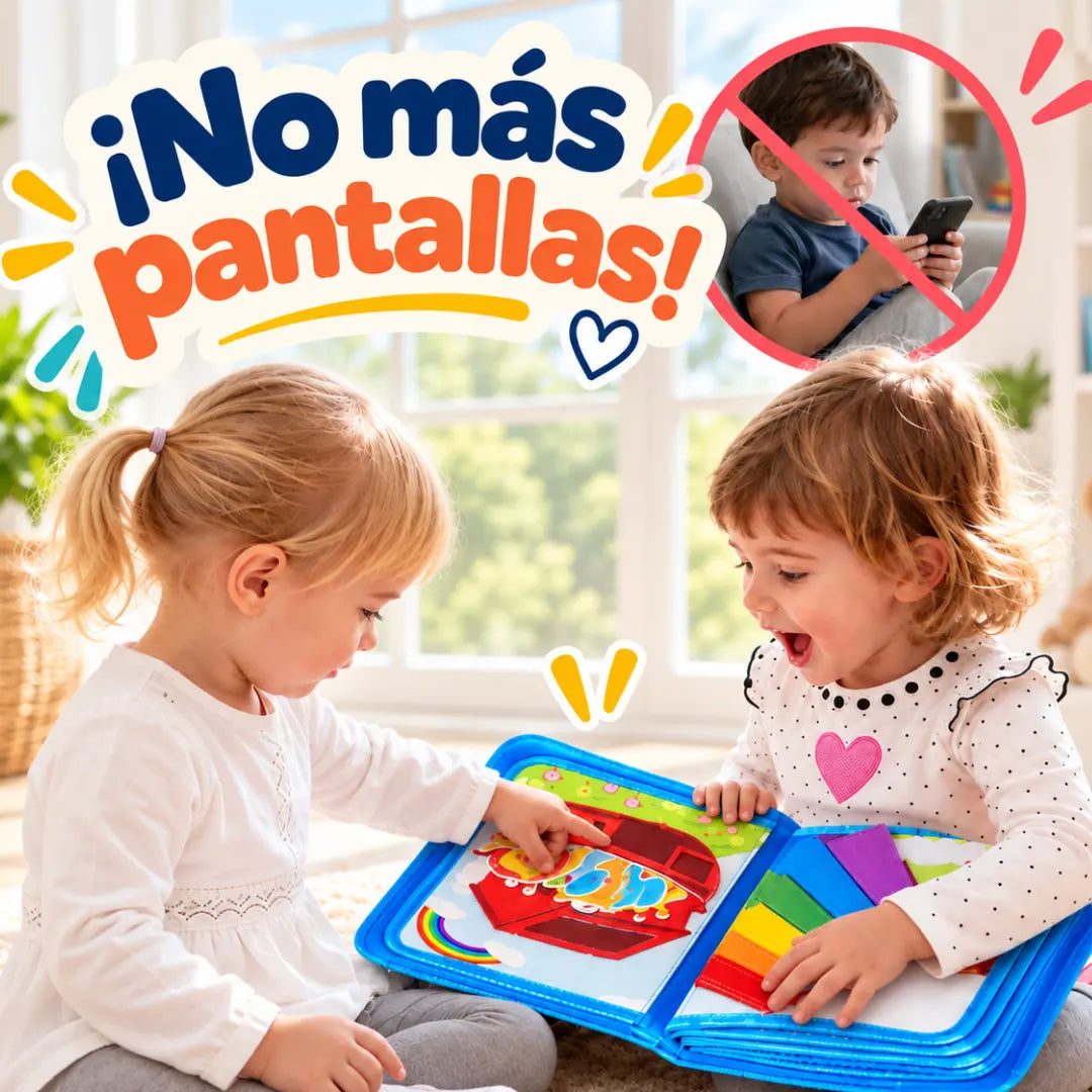 Libro sensorial "Arca de Noé" 🦁🐘🌈