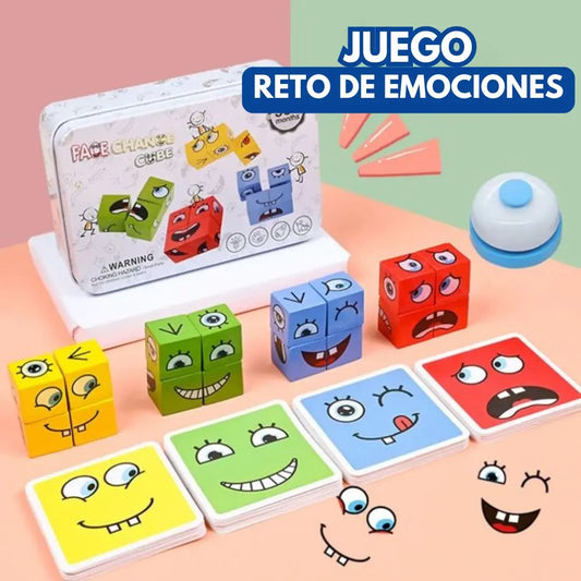 JUEGO: RETO DE EMOCIONES 😊😥😣