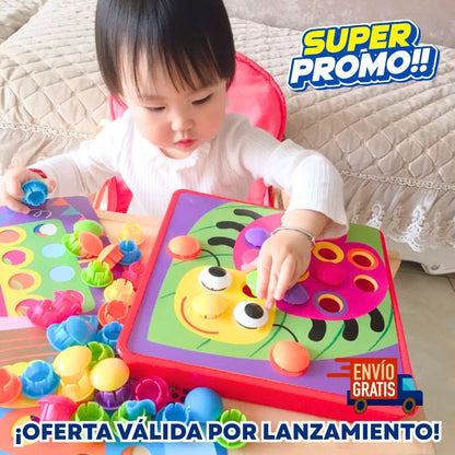 Rompecabezas Mosaico educativo 🌈🎨