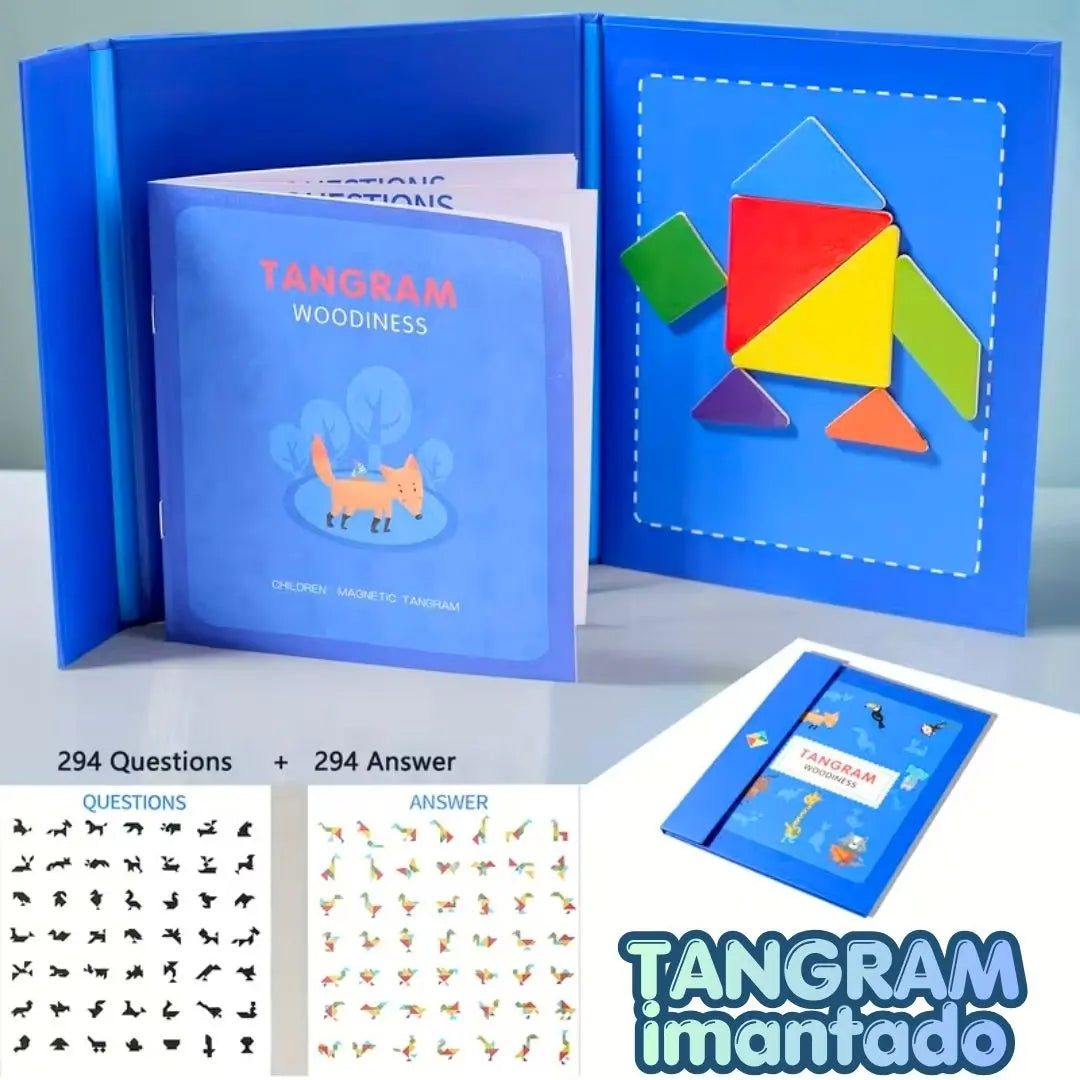 Tangram imantado